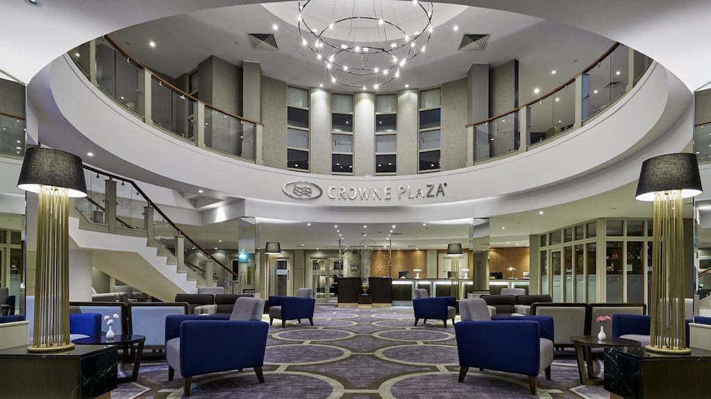 The Crowne Plaza hotel, Belfast.