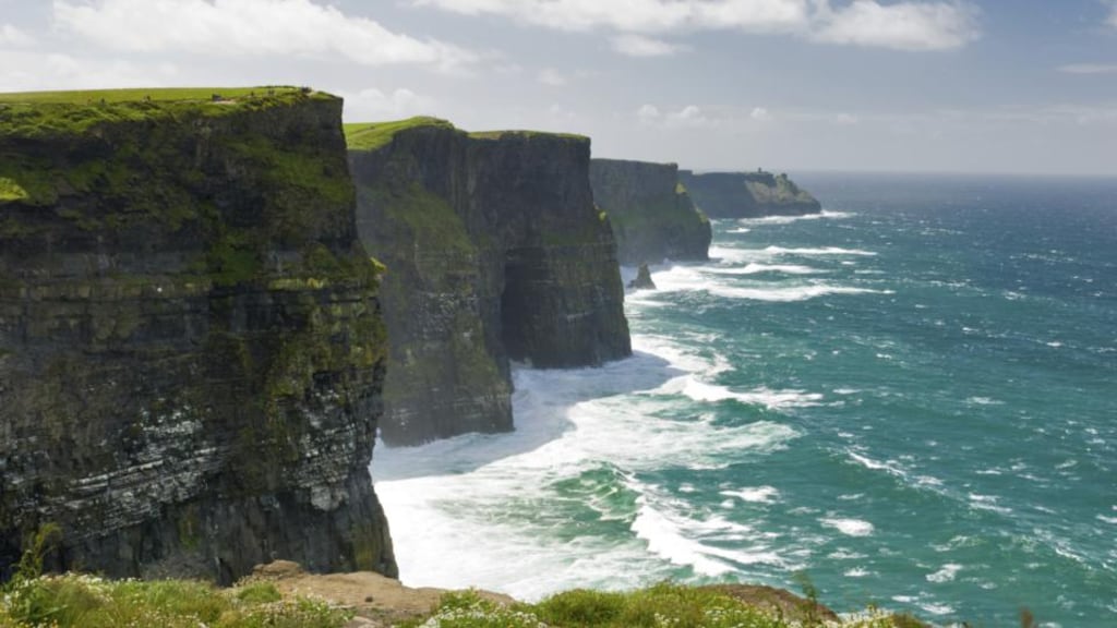 Cliffs of Moher: “Quaint villages and world-class sites such as the Cliffs of Moher and the Giant’s Causeway are recognised by about two-thirds of respondents and have the greatest appeal among this target audience.”