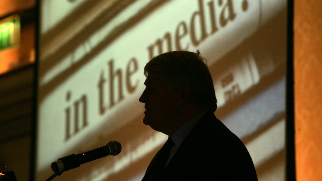 After 32 years, Denis O’Brien left Irish media when he sold radio group Communicorp to Bauer. Photograph: Cyril Byrne