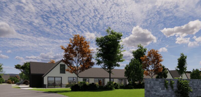 The A2-rated units at Talbot Retirement Village, which are an hour’s drive from Dublin Airport and the city, will eventually have a nursing home and common rooms on site.