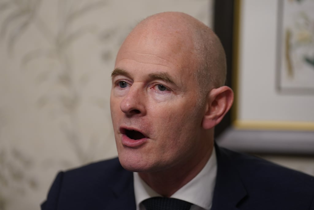Minister of State for eGovernment Ossian Smyth said paper or plastic cards or documents would not be obsolete but the new digital wallet would allow people to leave them safely at home. Photograph: Brian Lawless/PA Wire