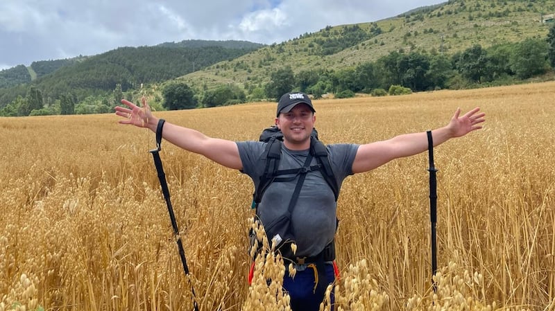 Caolan Barry on the Camino