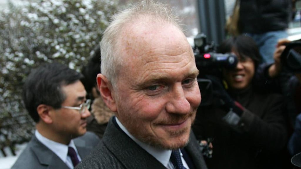 Lone Star, the Dallas-based private equity firm led by John Grayken, above, has bought loans associated with one of Dublin’s best-located office blocks for about €75 million. Photograph: Chung Sung-Jun/Getty Images