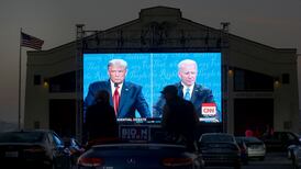 Face off: mutual disdain will be on show as Biden and Trump debate on Thursday