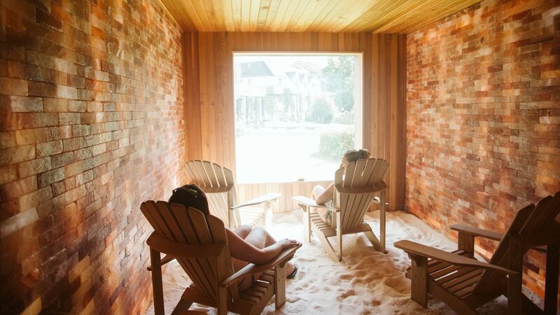 The salt cave at Galgorm in Co Antrim