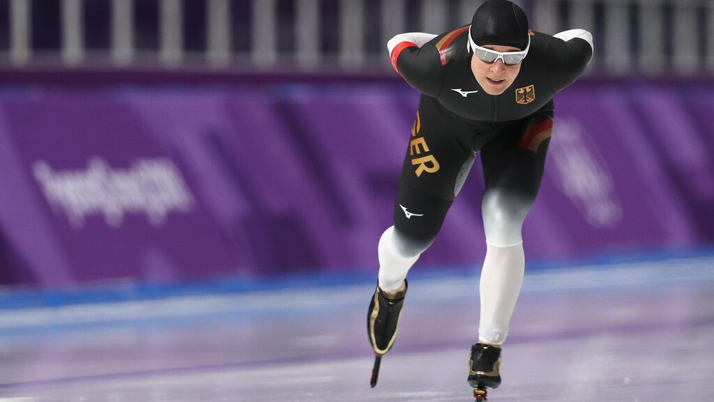 German speedskater Claudia Pechstein. Photograph: Maddie Meyer/Getty