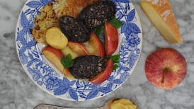 Give Me Five: Rosti with black pudding and apple