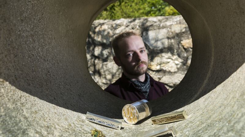 A selection of jewellery work by Mark Newman