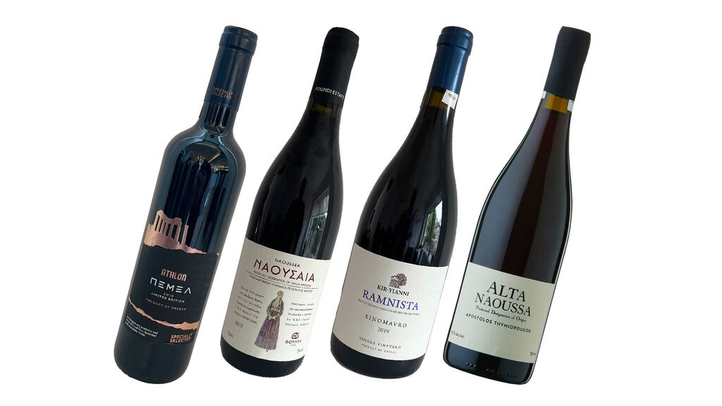 The two grape varieties Agiorgitiko and Xinomavro are a mouthful in more way than one