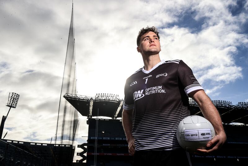 Galway's Rob Finnerty has plenty of connections to Mayo – not least his father Anthony, who played for the county in the 1980s and 1990s. Photograph: Dan Sheridan/Inpho