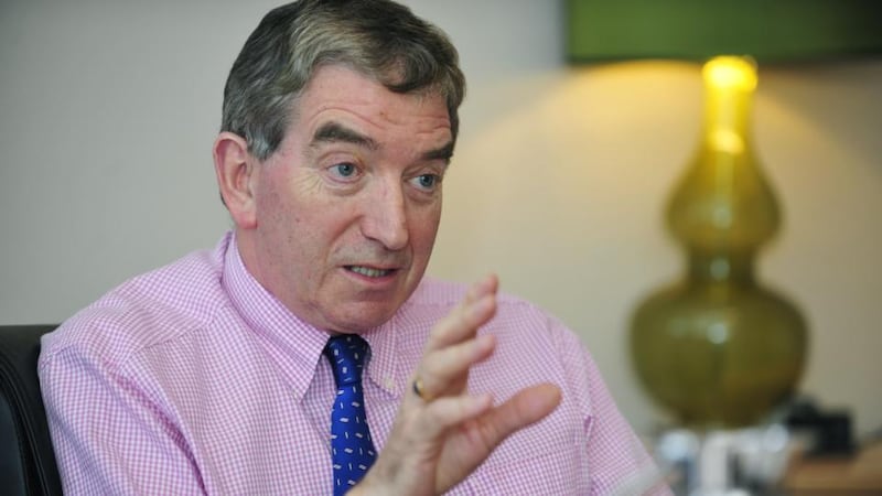 Niall Fitzgerald: “The UK is not as welcoming of talent as it was, and the US is not as welcoming of talent. Ireland is very welcoming. Photograph: Aidan Crawley