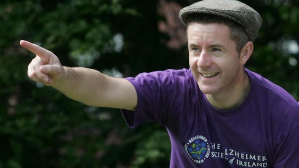 Senator Brian Ó Domhnaill at a photocall for the 2010 Oireachtas Hill Walk. As part of his High Court action, Sen Ó Domhnaill is seeking orders requiring the Standards in Public Office Commission investigation to be carried out in Irish and that documents relating to the investigation be made available to him in Irish. Photograph: Matt Kavanagh