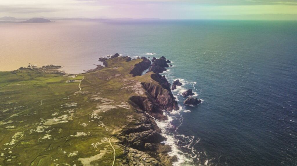 The men’s boat foundered near Malin Head, Co Donegal, after its engine cut out and waves washed over its stern. Photograph: Getty Images