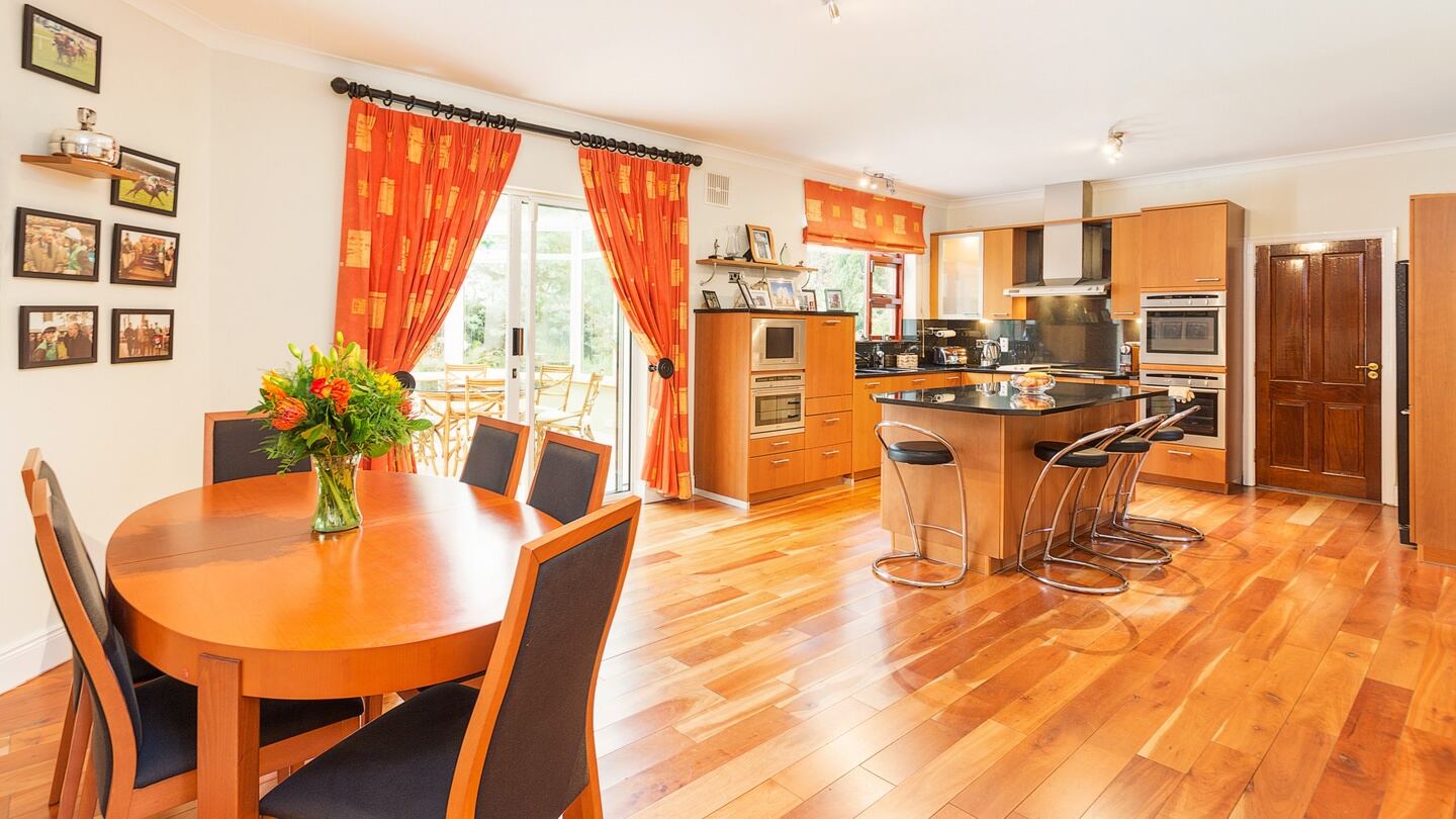No 11 Tresilian, an estate off Foxrock’s Brighton Road in Dublin The kitchen was refurbished in recent years