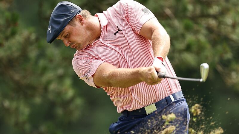 Bryson DeChambeau in action during the recent Travelers Championship. Photograph: Elsa/Getty Images