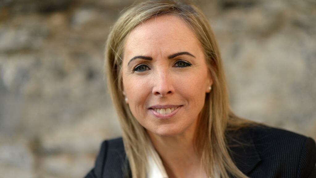 Data protection commissioner Helen Dixon who spoke at the American Chamber of Commerce Ireland’s US-Ireland business conference. Photograph: Dara Mac Dónaill/The Irish Times