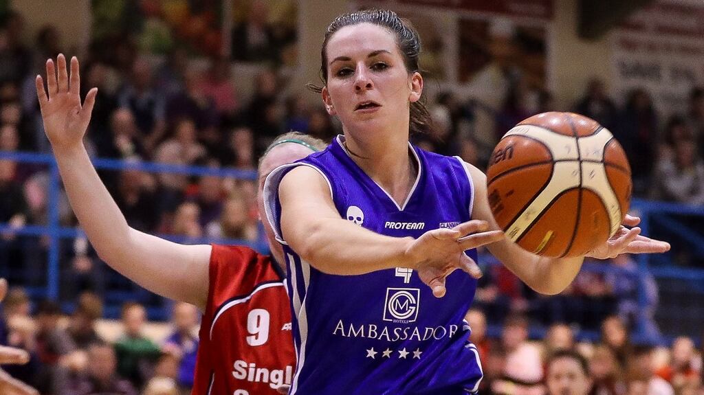 UCC Glanmire’s Áine McKenna: “We were delighted to be crowned regular season champions but now all our focus is on the top four and retaining our league title.” Photograph: Tommy Dickson/Inpho