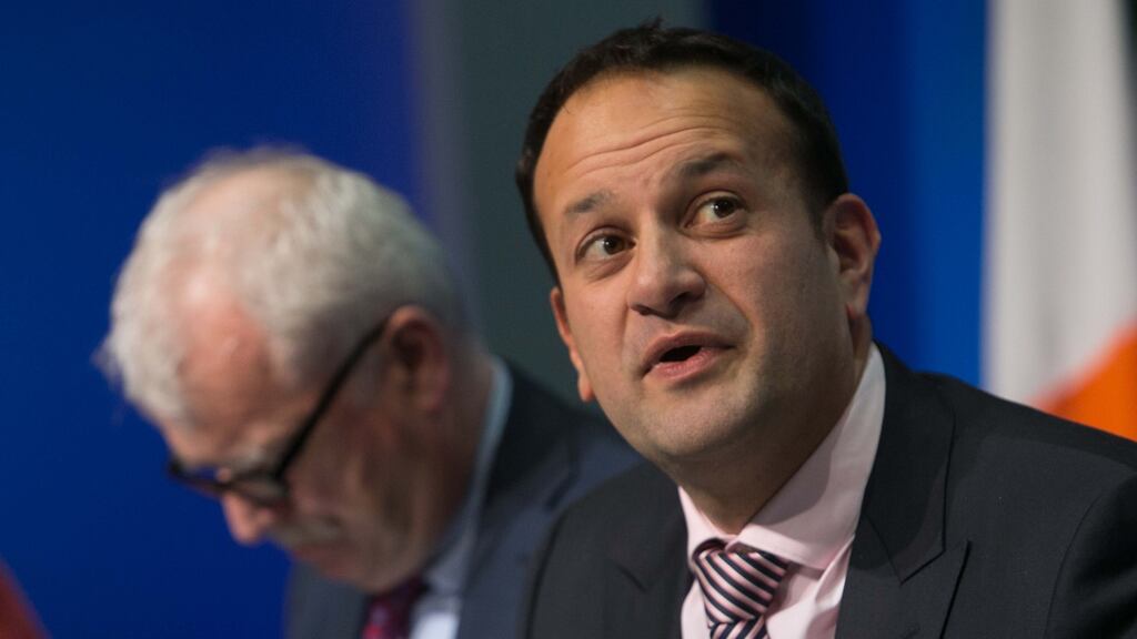 Minister for Social Protection Leo Varadkar has criticised Fianna Fáil leader Micheál Martin. File photograph: Gareth Chaney/Collins