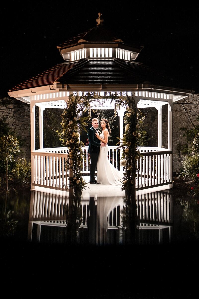 The garden pavilion at the County Arms Hotel in Birr, Co Offaly