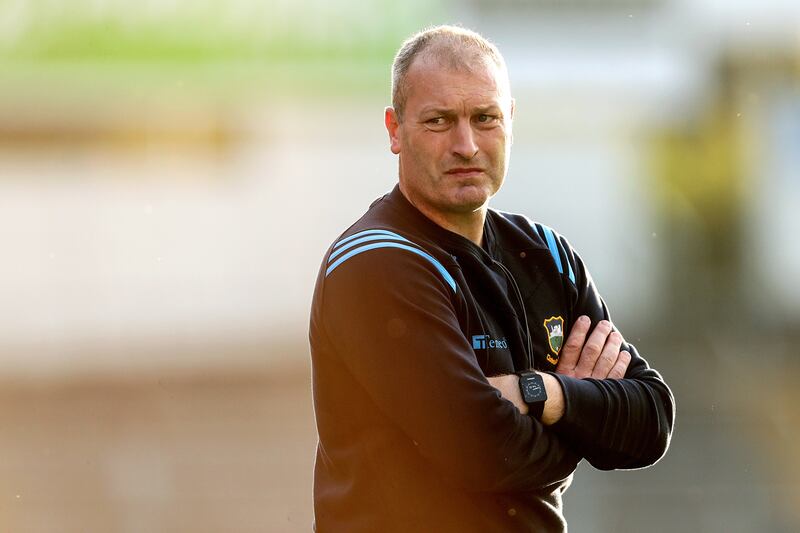 Liam Cahill ahead of the 2019 Munster under-20 final between Tipperary and Cork at Semple Stadium. Photograph: Laszlo Geczo/Inpho