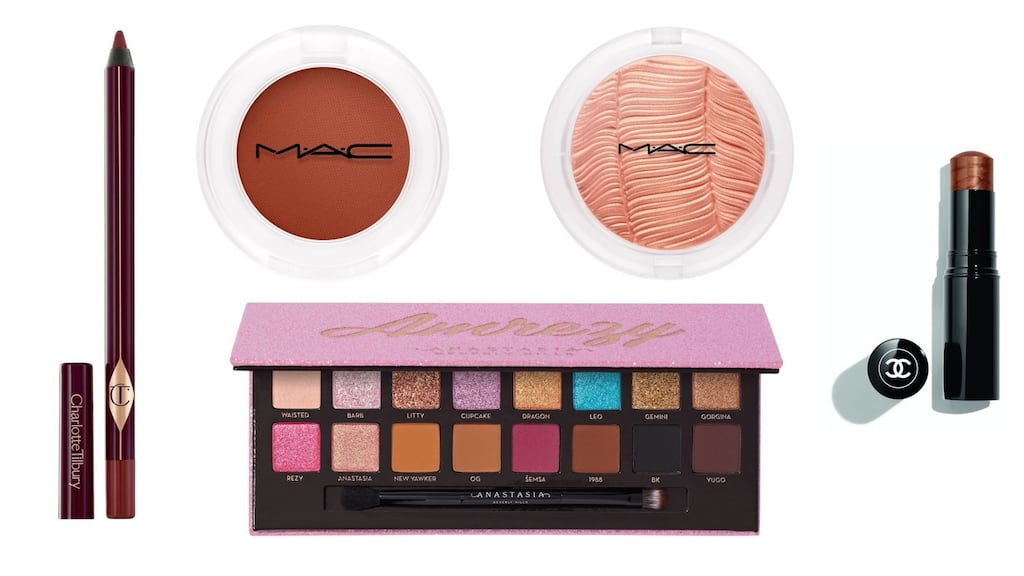 In theory, warm tones can work for everyone. In reality, makeup with any hint of red in it can be tricky.