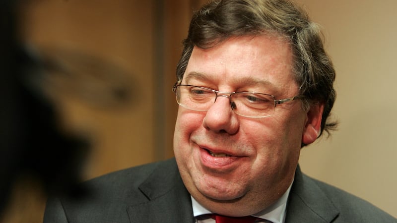 Former taoiseach Brian Cowen: “The first hurdle has been overcome.” Photograph: Eric Luke