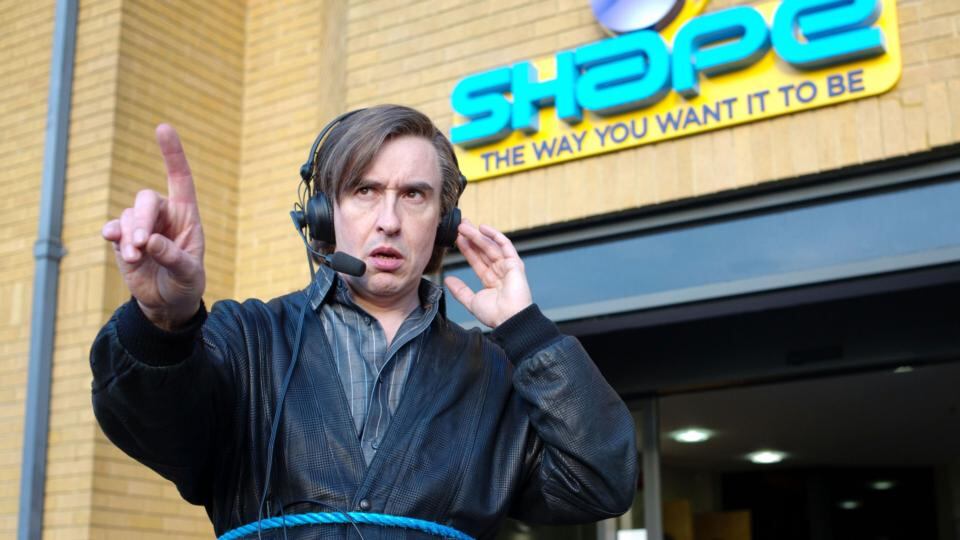 Steve Coogan as Alan Partridge in Alpha Papa