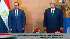 Abdel Fattah al-Sisi sworn in as Egypt’s president