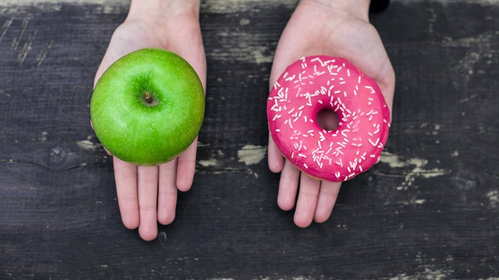 You don’t beat yourself up about your shoe size or your height. Stop blaming yourself for your body size. File photograph: Getty