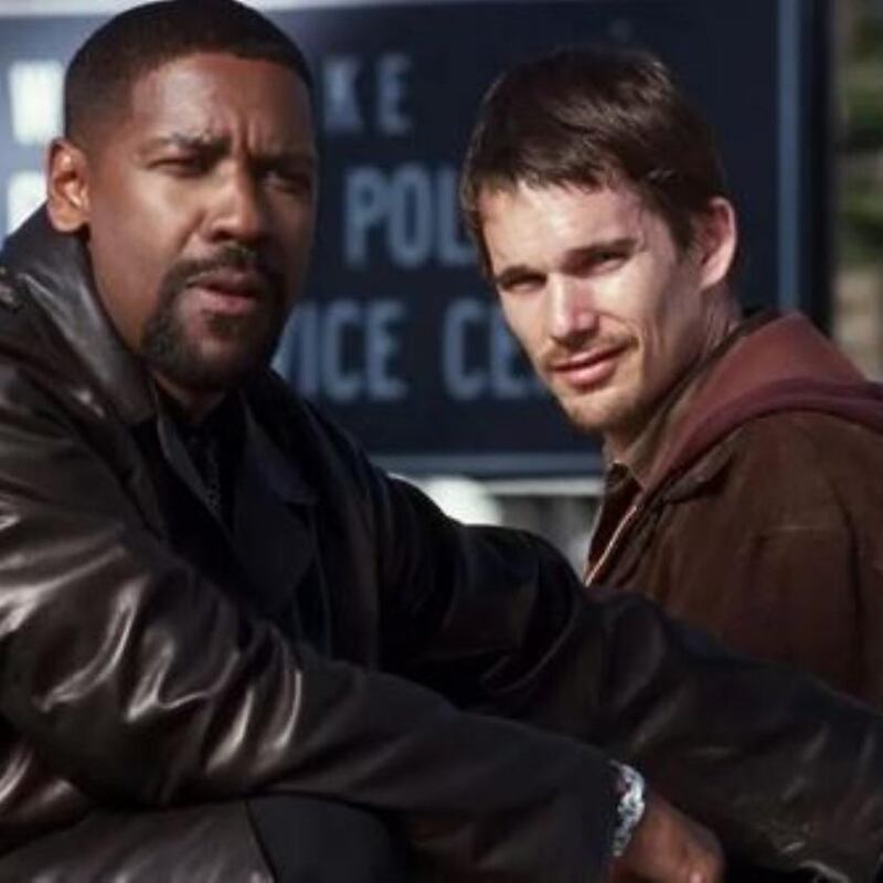 Washington and Ethan Hawke in Training Day (2004) Photograph: Warner Bros