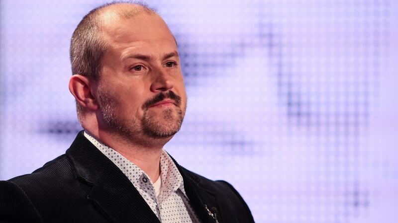 Leader of the far-right People’s Party Our Slovakia (Kotlebovci-LSNS) Marian Kotleba: party depicts Roma districts as dens of crime and filth. Photograph: Martin Divisek