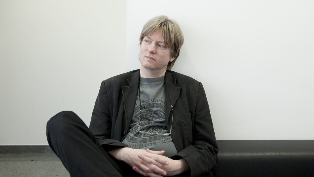 D reprises the concern of an essay by author, Michel Faber, about the decay of reasoned speech in politics. Photograph: Leonardo Cendamo/Getty Images