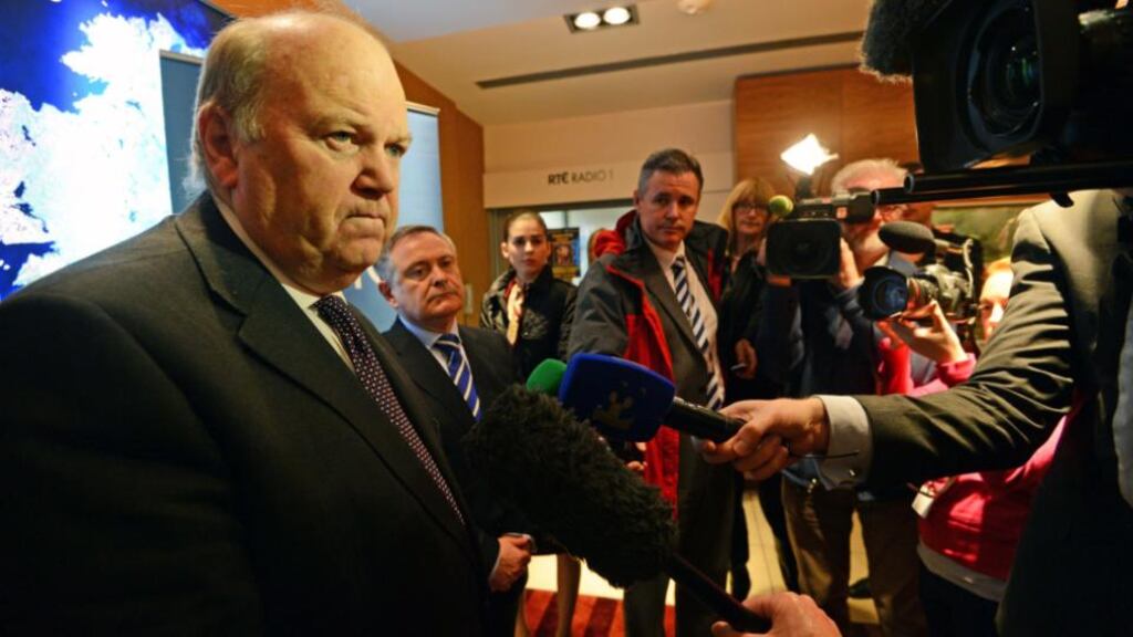 Minister for Finance Michael Noonan is to meet with Eurogroup president Jeroen Dijsselbloem today Photograph: Eric Luke / The Irish Times