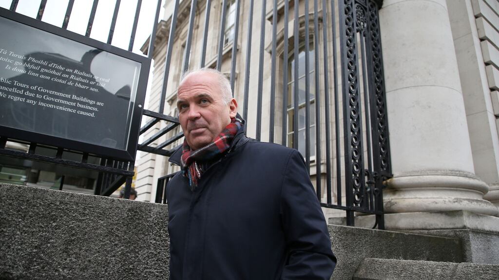 Dr Tony Holohan, chief medical officer, leaving Government Buildings on Monday. Photograph: Nick Bradshaw