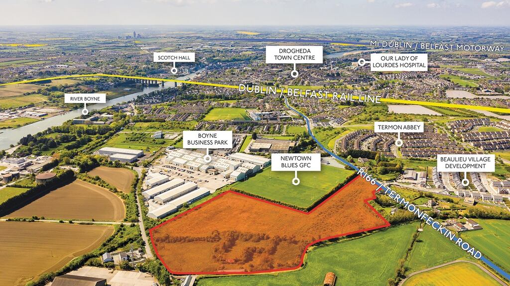 Subject site has close proximity to Drogheda town centre.