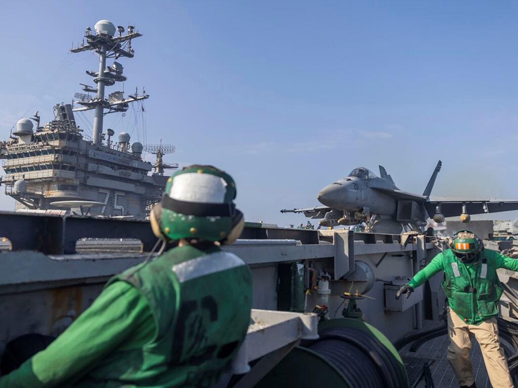US military forces conducts air strikes against Islamic State operatives in Somalia on Saturday. Photograph: US Africa Command/AP