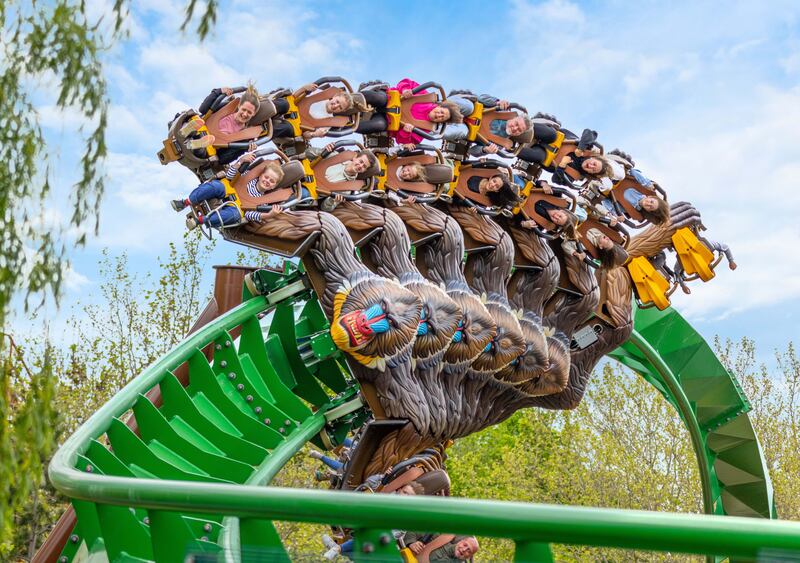 At Chessington, the thrill factor is ratcheted up a notch