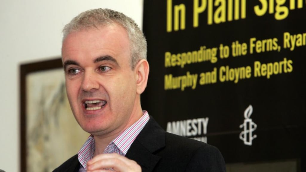 Colm O’Gorman, executive director, Amnesty International Ireland, told The Irish Times his pay and conditions were set out by elected representatives in a purely transparent and accountable fashion. Photograph: Eric Luke/The Irish Times