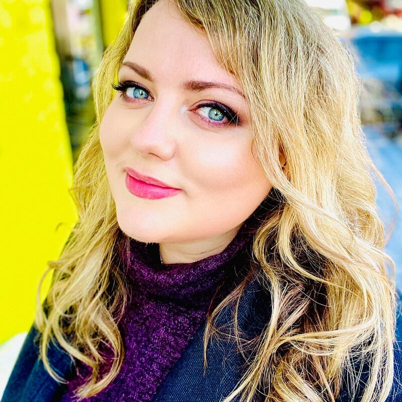 “I have a medical education so I decided not to escape, because my knowledge is useful for war.” Photograph: Lyudmyla Yankina