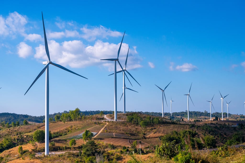 A broad spectrum of skills will be essential across the renewable energy landscape. Photograph: Getty