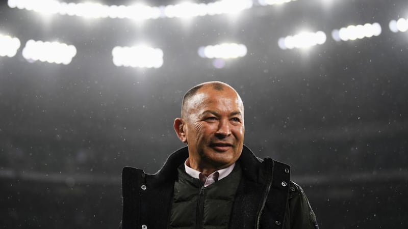 Eddie Jones: whether his mastery of verbal abuse trumps his coaching ability remains a topical theory. Photgraph: Laurence Griffiths/Getty Images