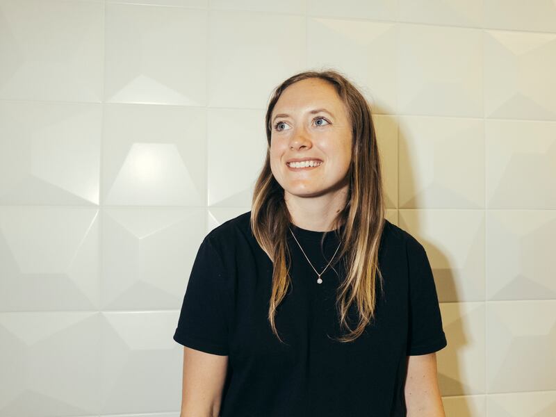 Emily Greene, who competed in the AI challenge. Photograph: Mikayla Whitmore/The New York Times