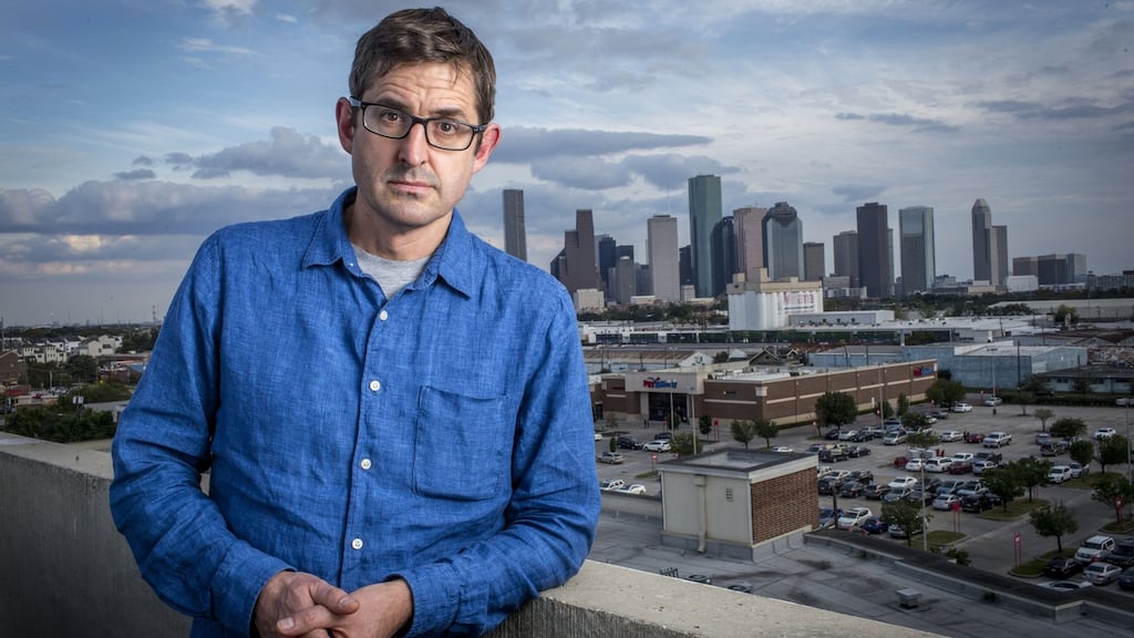 Louis Theroux is back in teh US for his new series,  Dark States.  Photograph: Freddie Claire