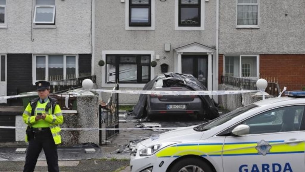 The house at Rutland Grove in Crumlin, Dublin, where David Fortune stabbed his father Gerry Fortune (62) on August 19th, 2018.