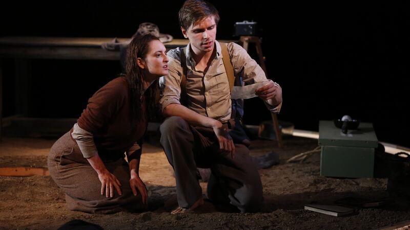 Maeve O’Mahony and Peter Corboy in ‘Outlying Islands’.