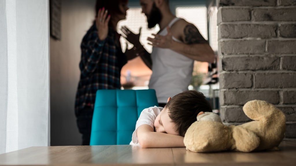 Reports indicate children are increasingly getting caught in the cross-fire in domestic abuse incidents. Photograph: iStock