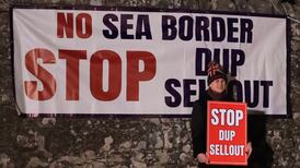 What is the Irish Sea border and how might it change under deal between DUP and UK government?
