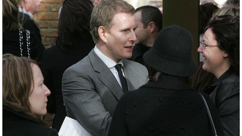 “As you still seem bamboozled by all this Paddywackery here’s a few pointers for your next stab in the dark”: comedian Patrick Kielty assails Boris Johnson on Twitter. Photograph: Alan Betson