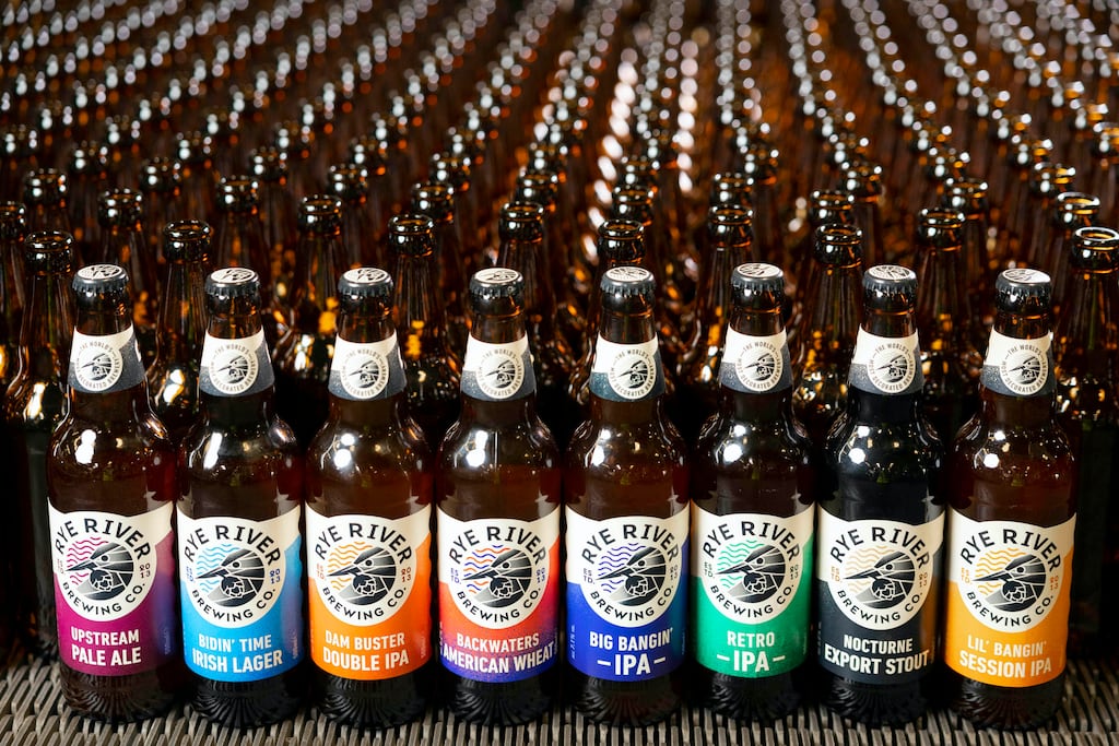 Rye River, which rebranded from McGargles in 2021, is now home to the fourth-largest brewhouse in Ireland and the largest among independent brewers. Photograph: Cathal Noonan