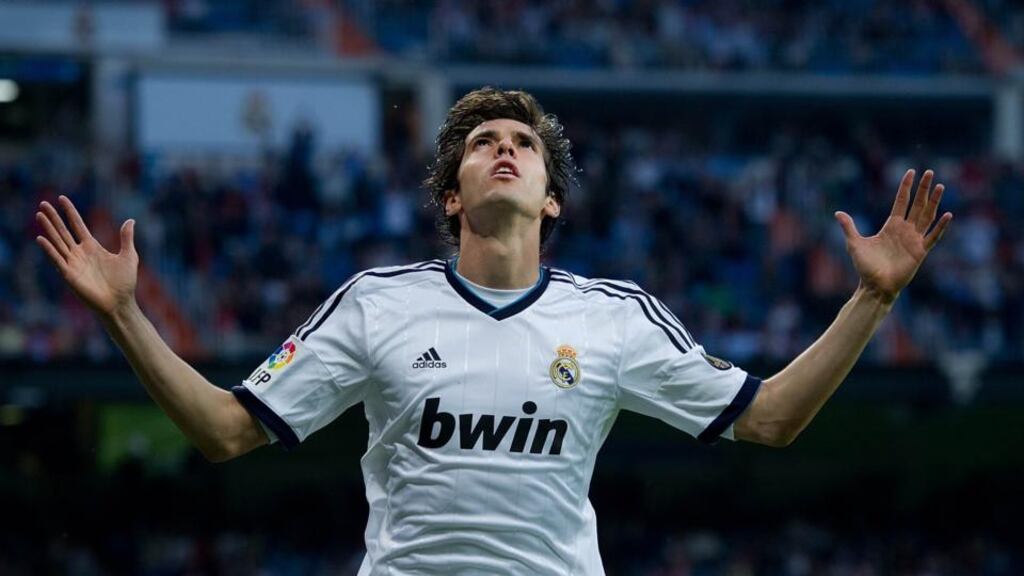 AC Milan have signed a two year deal that will see Brazilian player Kaka return to the club from Real Madrid. Photograph: Gonzalo Arroyo Moreno/Getty Images